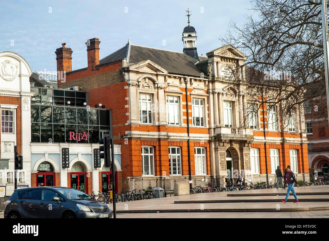 London, UK, 07/03/2017 Brixton library in Lambeth in the Tate central