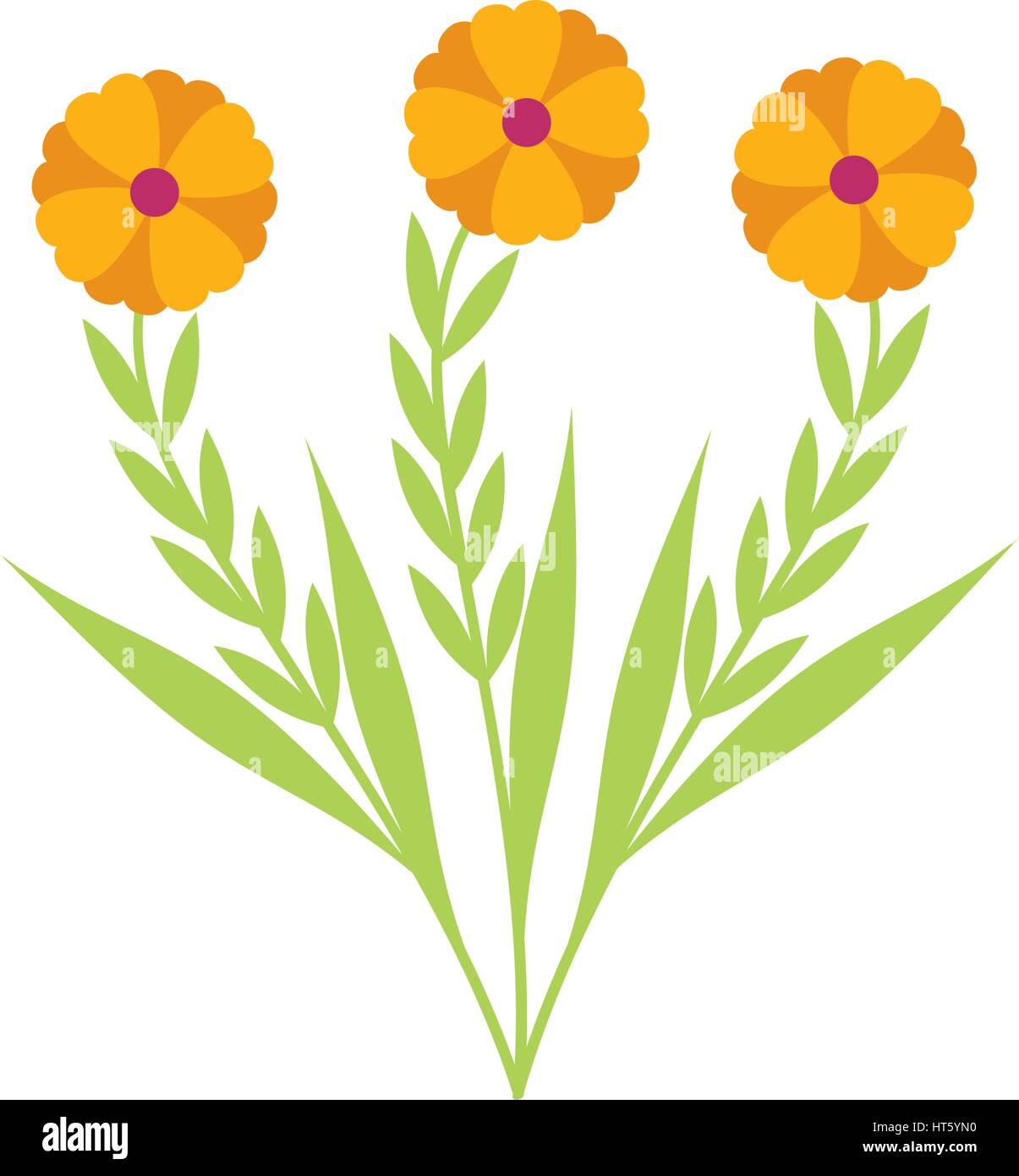 cute flower garden isolated icon Stock Vector Image & Art - Alamy