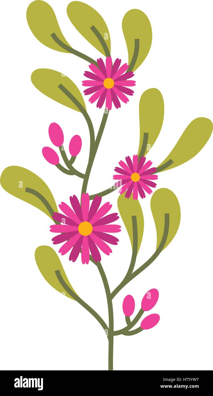 cute flower garden isolated icon Stock Vector Image & Art - Alamy
