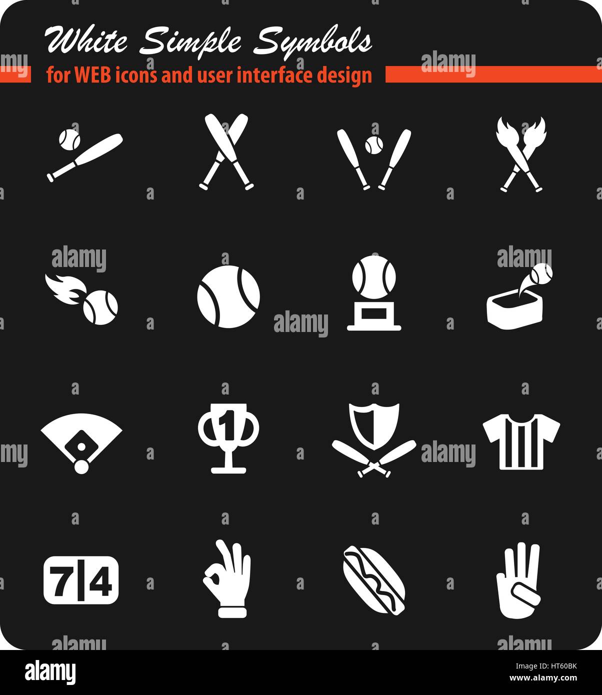 Infield sign Stock Vector Images - Alamy