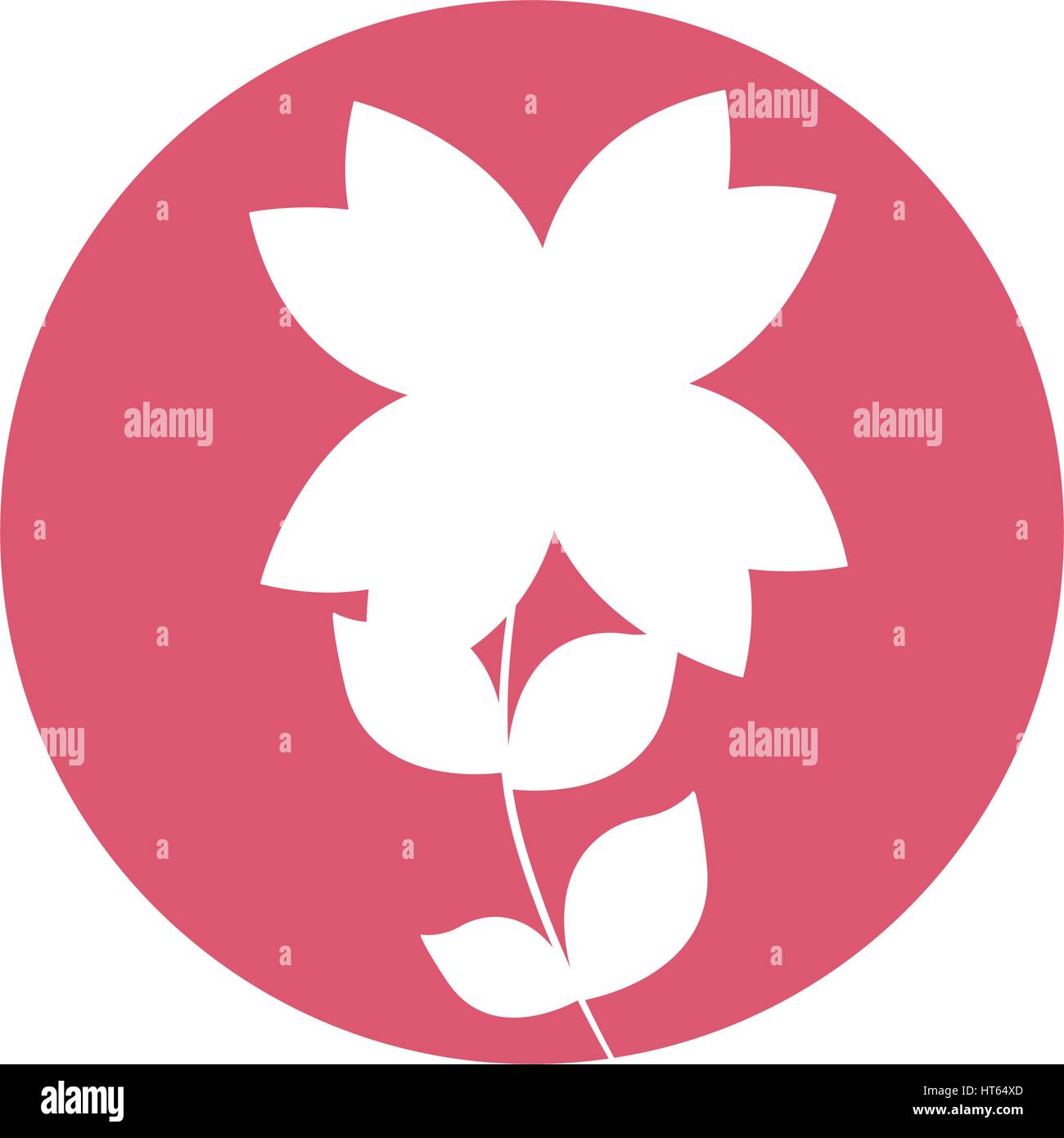 beauty flower natural icon Stock Vector Image & Art - Alamy
