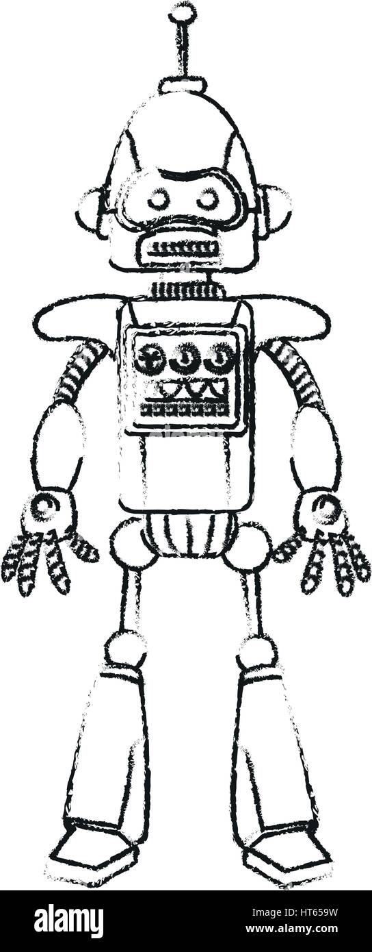robot technology icon image Stock Vector Image & Art - Alamy