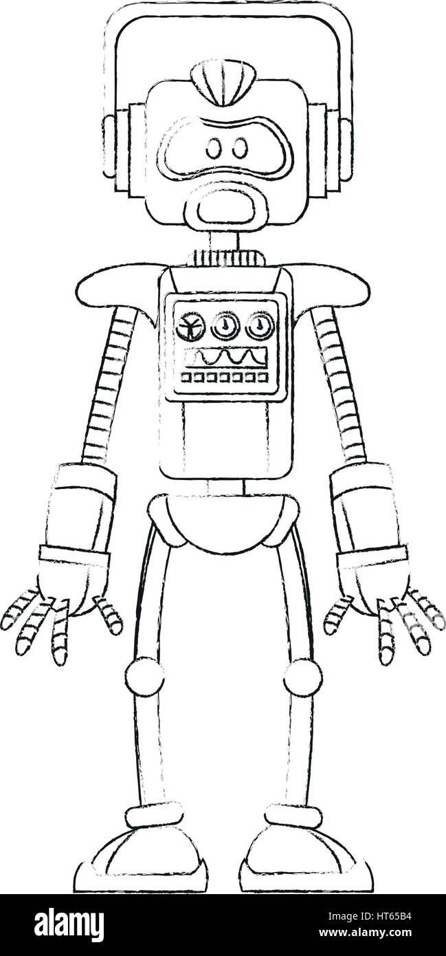 robot technology icon image Stock Vector Image & Art - Alamy