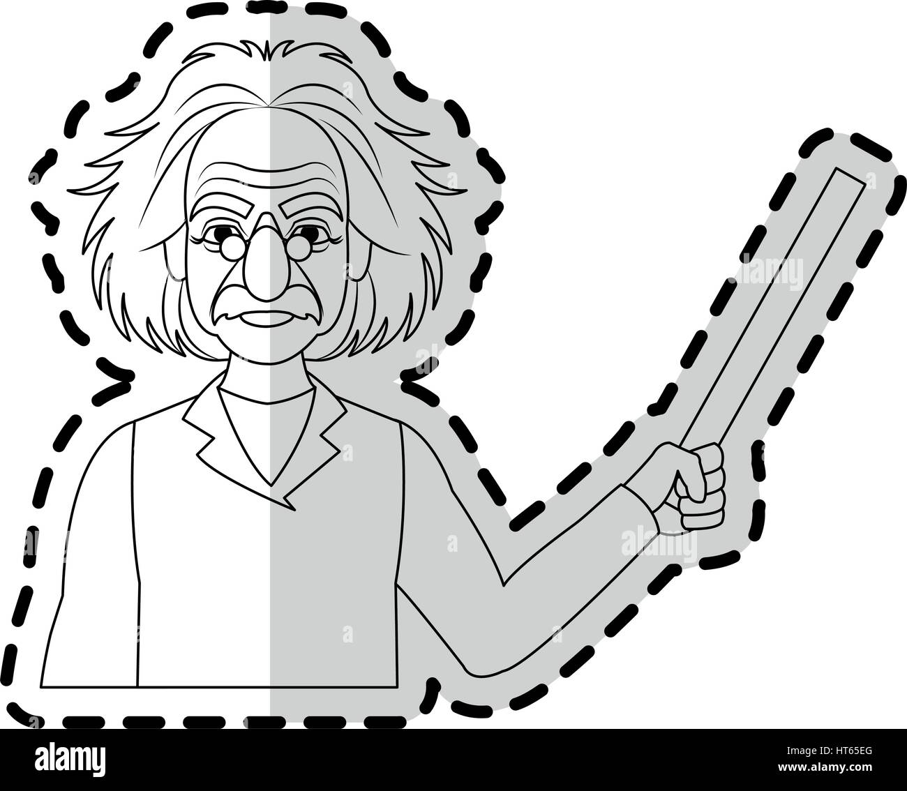 albert einstein icon image Stock Vector Image & Art - Alamy