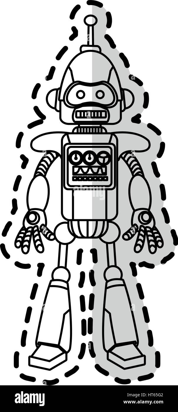 robot technology icon image Stock Vector Image & Art - Alamy
