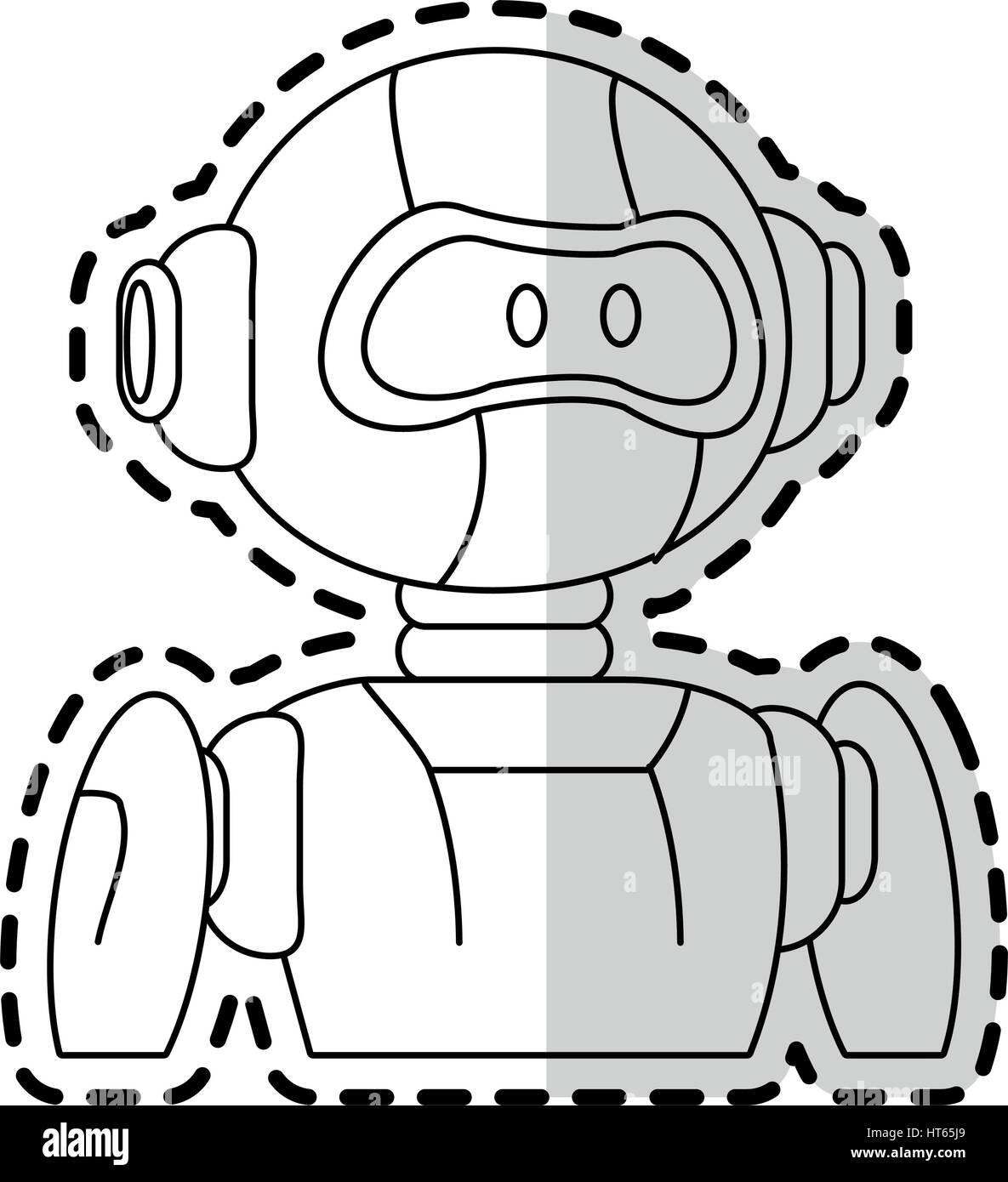 robot technology icon image Stock Vector Image & Art - Alamy