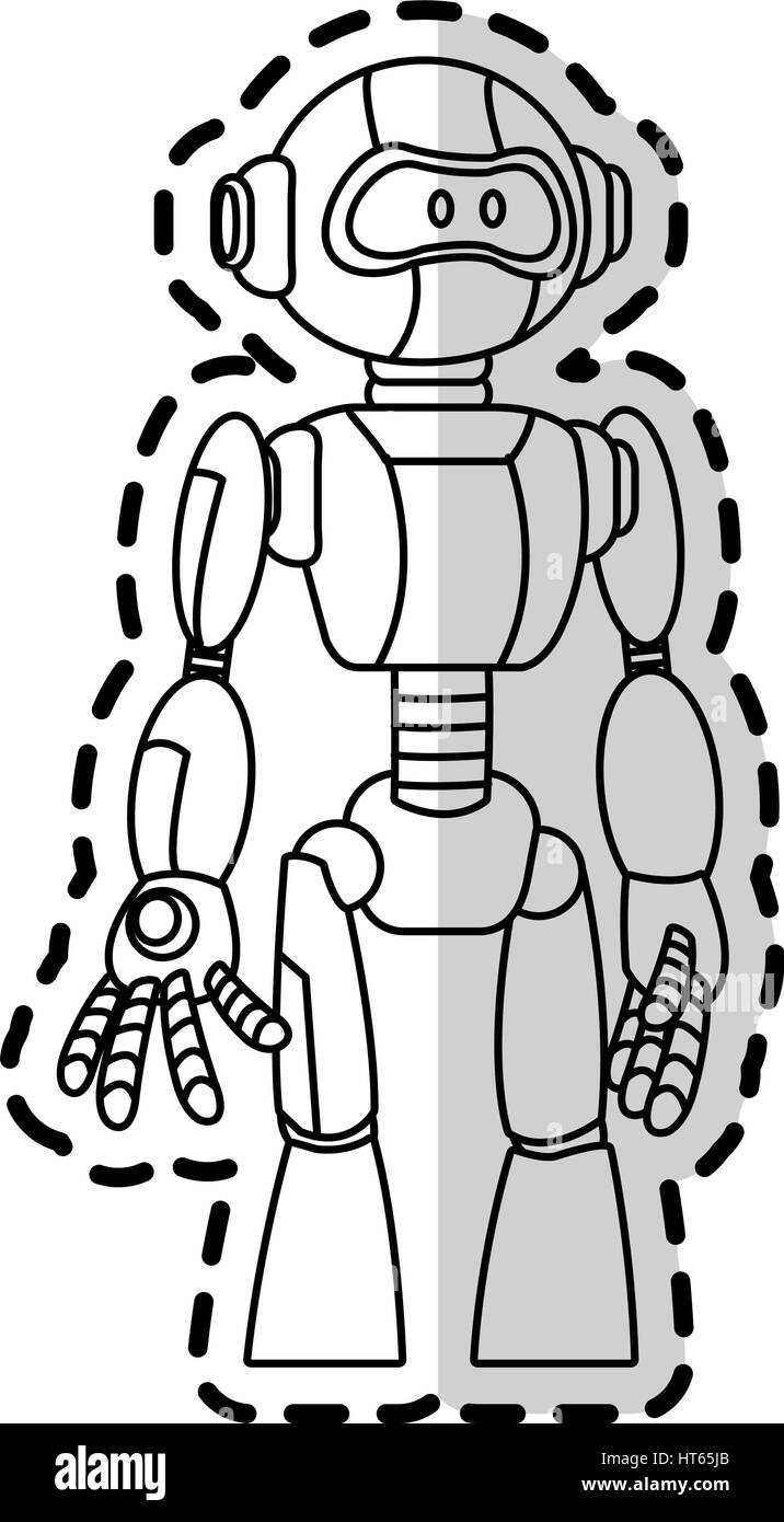 robot technology icon image Stock Vector Image & Art - Alamy