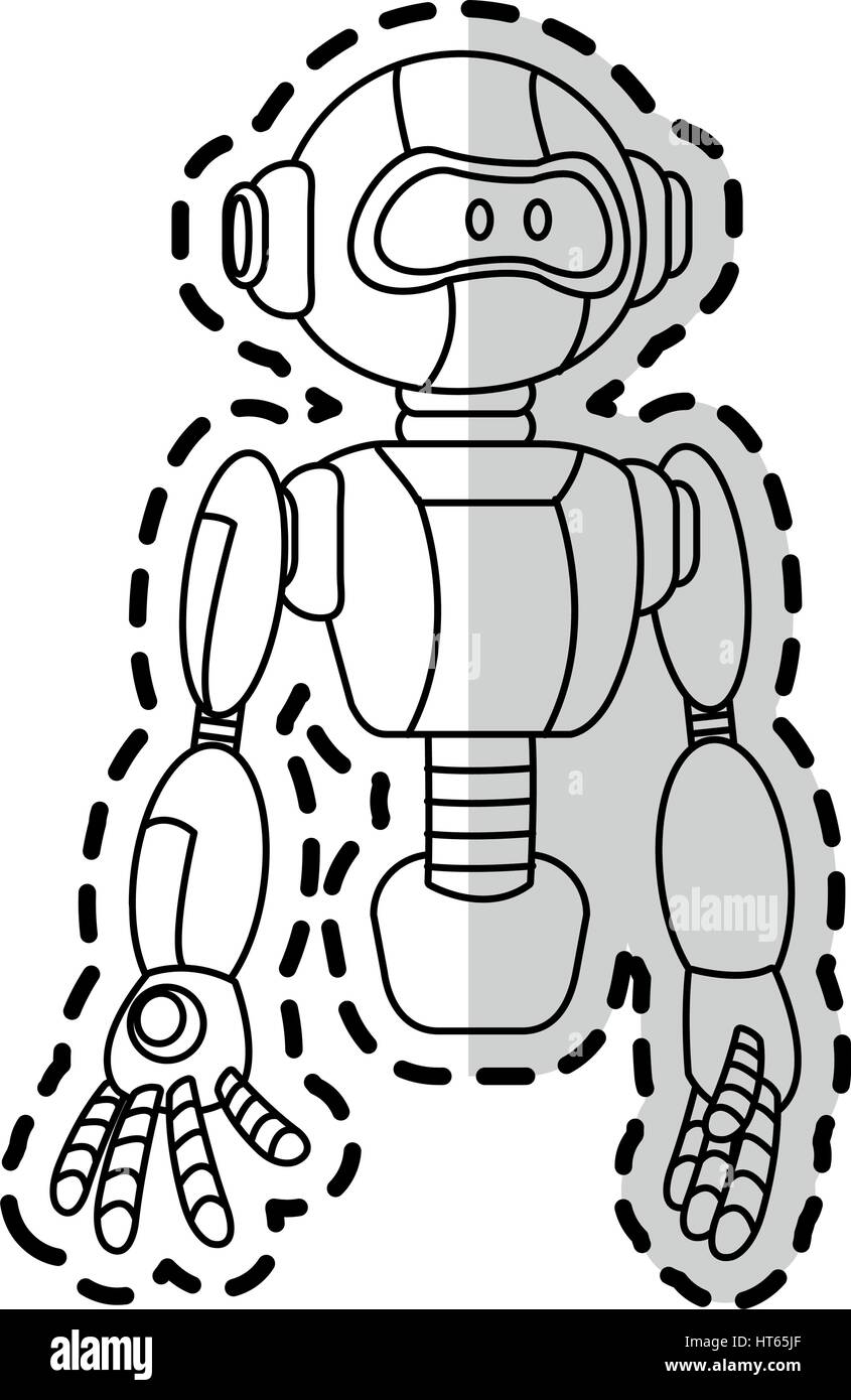 robot technology icon image Stock Vector Image & Art - Alamy