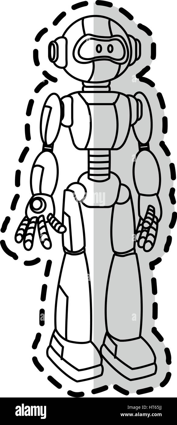 robot technology icon image Stock Vector Image & Art - Alamy