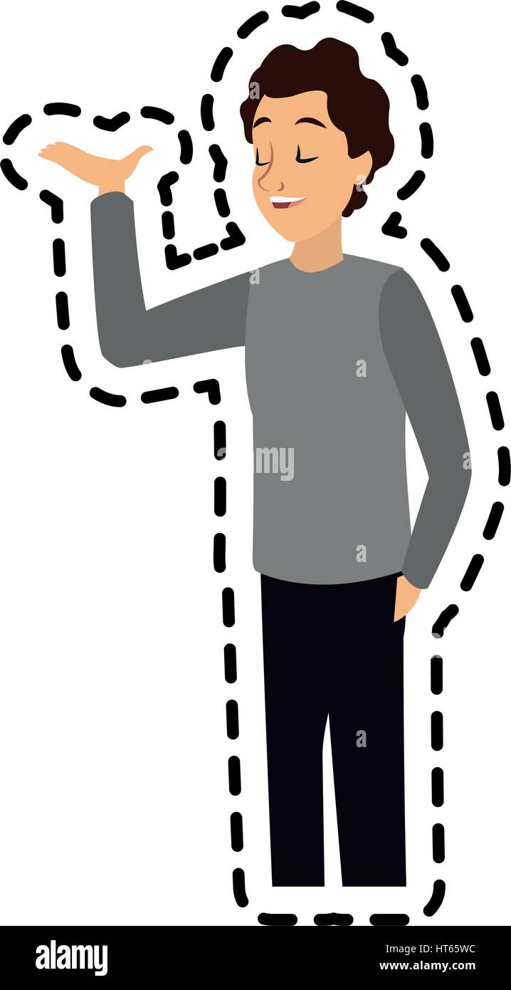 man talking icon image Stock Vector Image & Art - Alamy