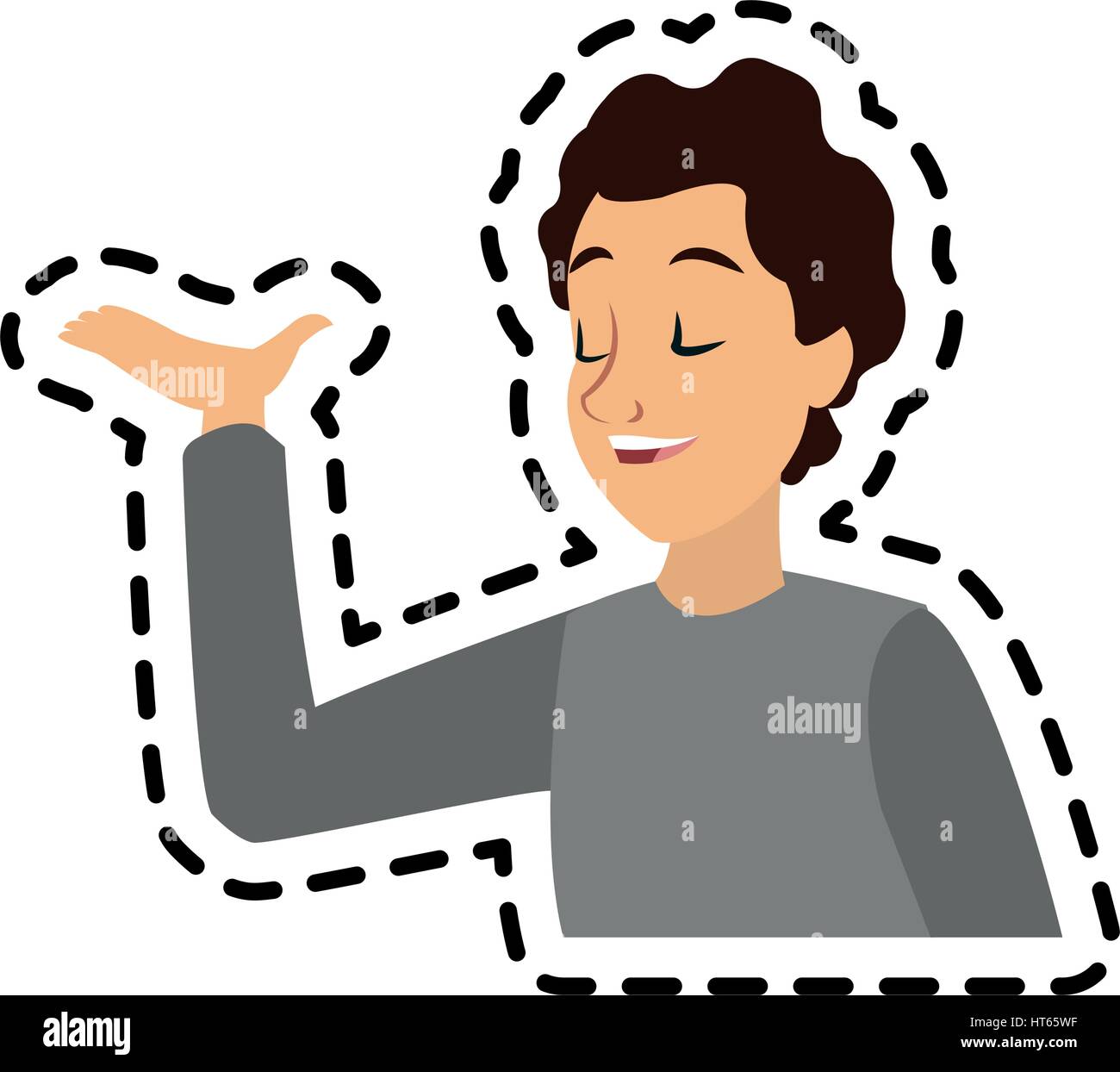 man talking icon image Stock Vector Image & Art - Alamy