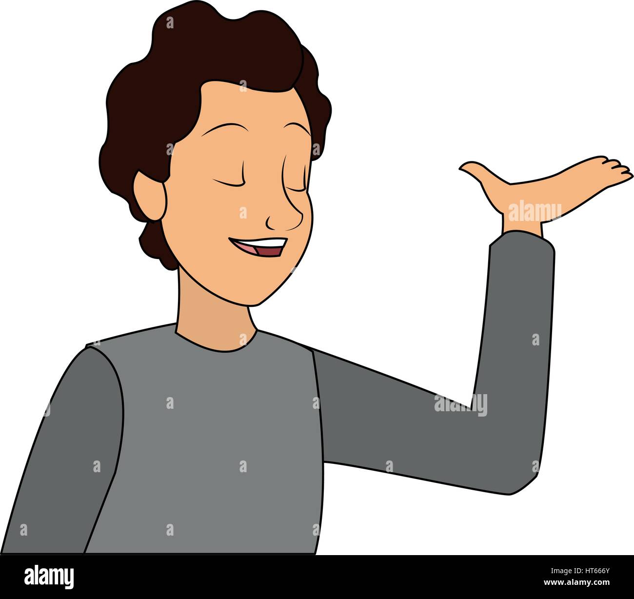 man talking icon image Stock Vector Image & Art - Alamy