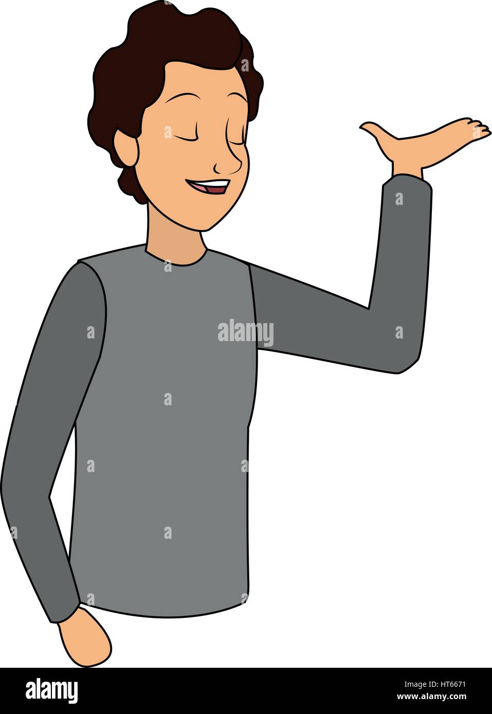 man talking icon image Stock Vector Image & Art - Alamy