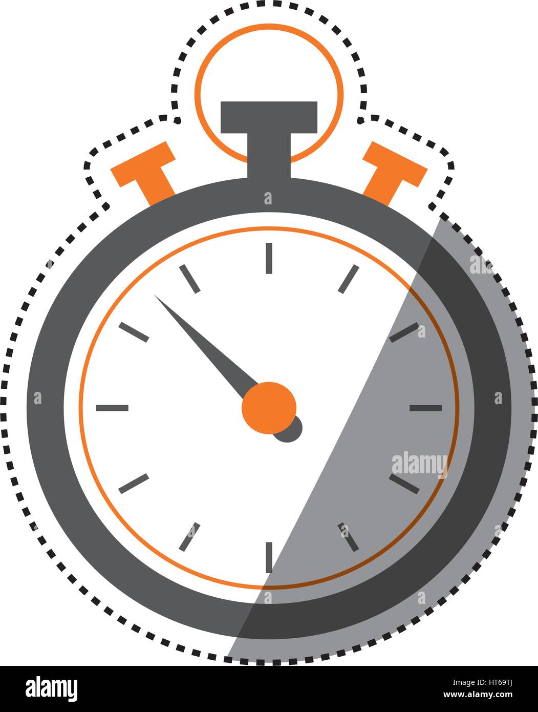 Sport chronometer timer Stock Vector Image & Art - Alamy