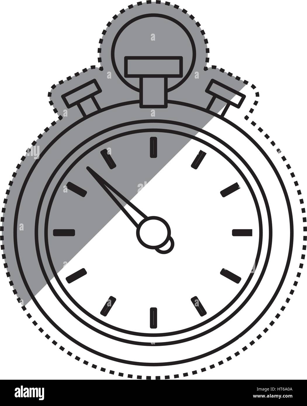 Sport chronometer timer Stock Vector Image & Art - Alamy