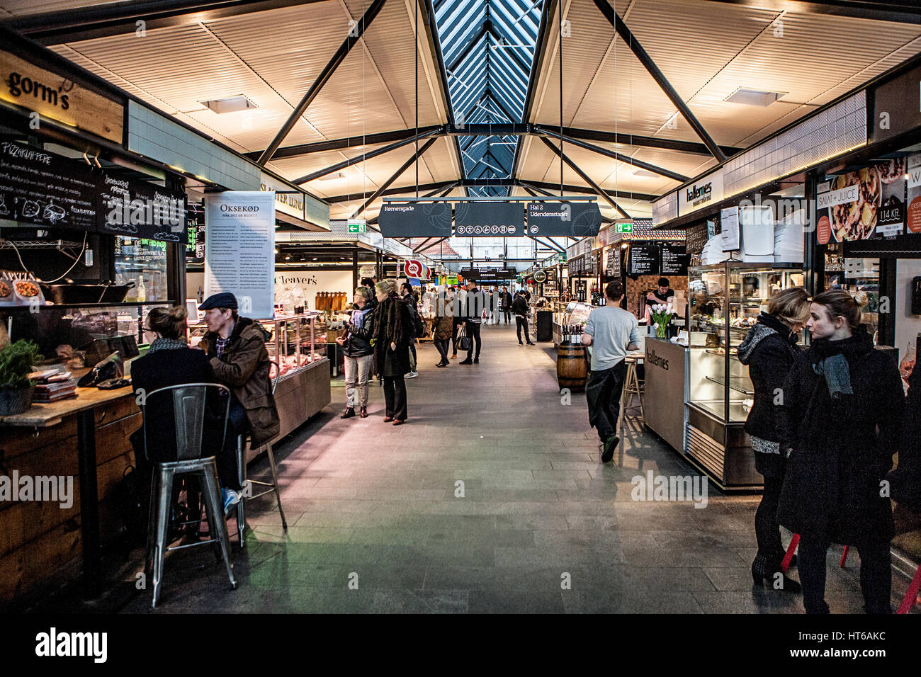Fish market copenhagen denmark in hires stock photography and images