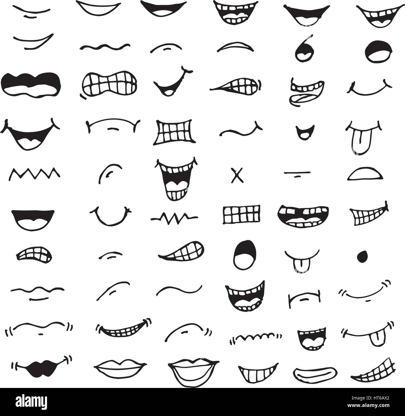 cartoon mouth icon Illustration design Stock Vector Image & Art - Alamy