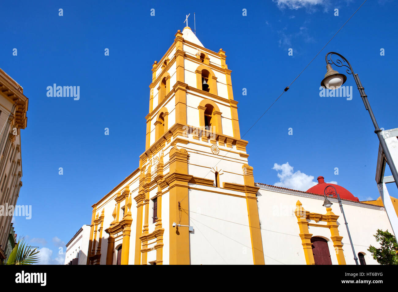 Nuestra Senora de la Soledad church in Camaguey, Cuba Stock Photo