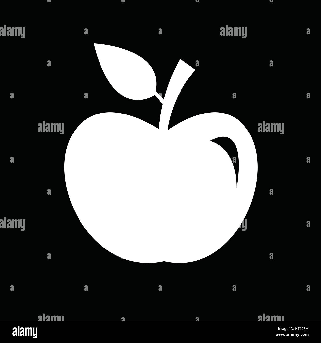 Apple icon illustration design Stock Vector Image & Art - Alamy