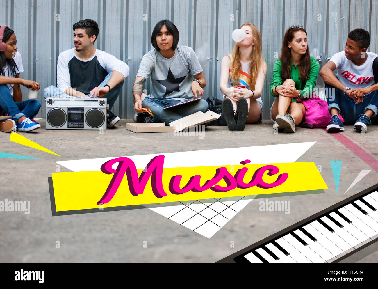 Asian teenagers concert hi-res stock photography and images - Alamy