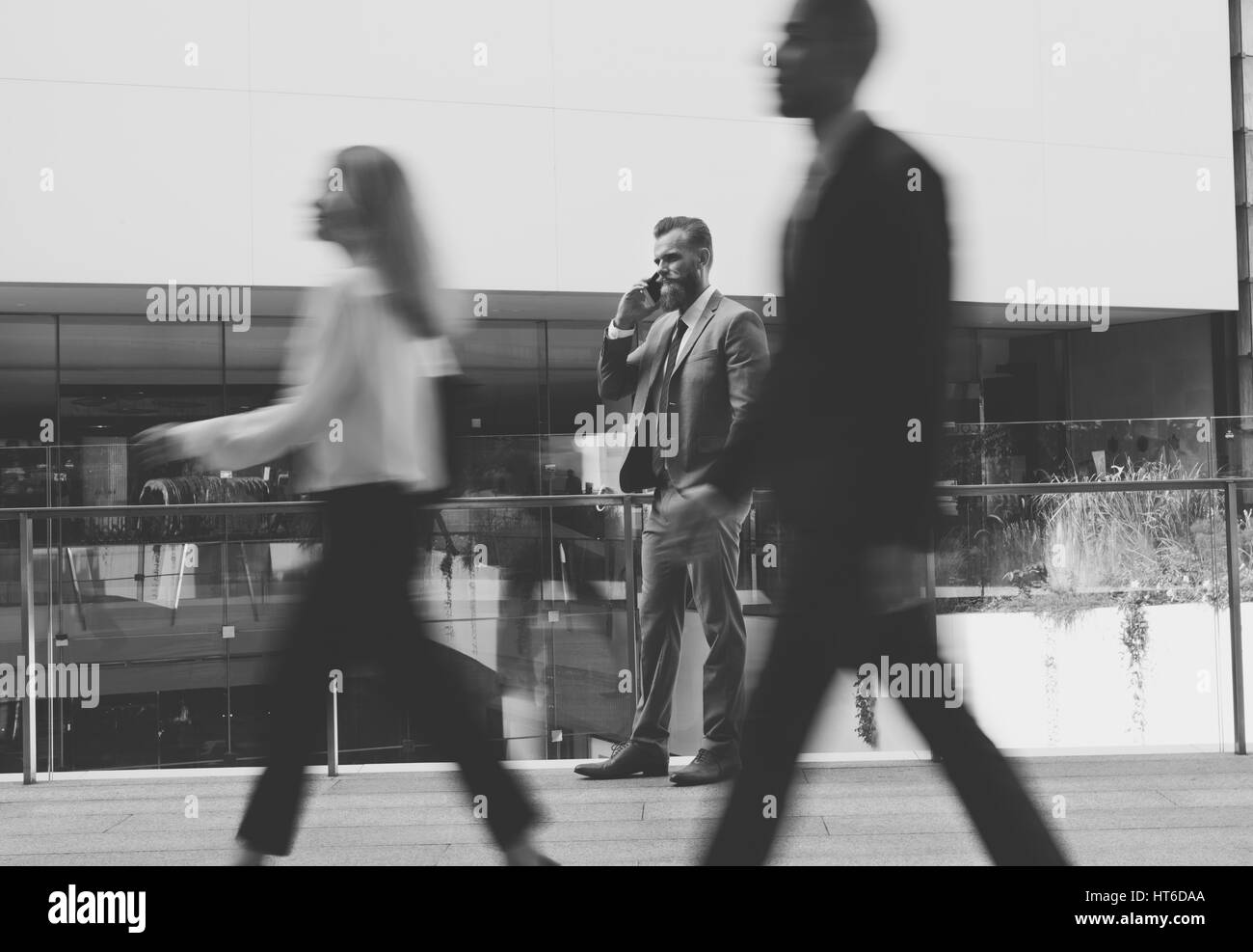 Calling job Black and White Stock Photos Images Alamy