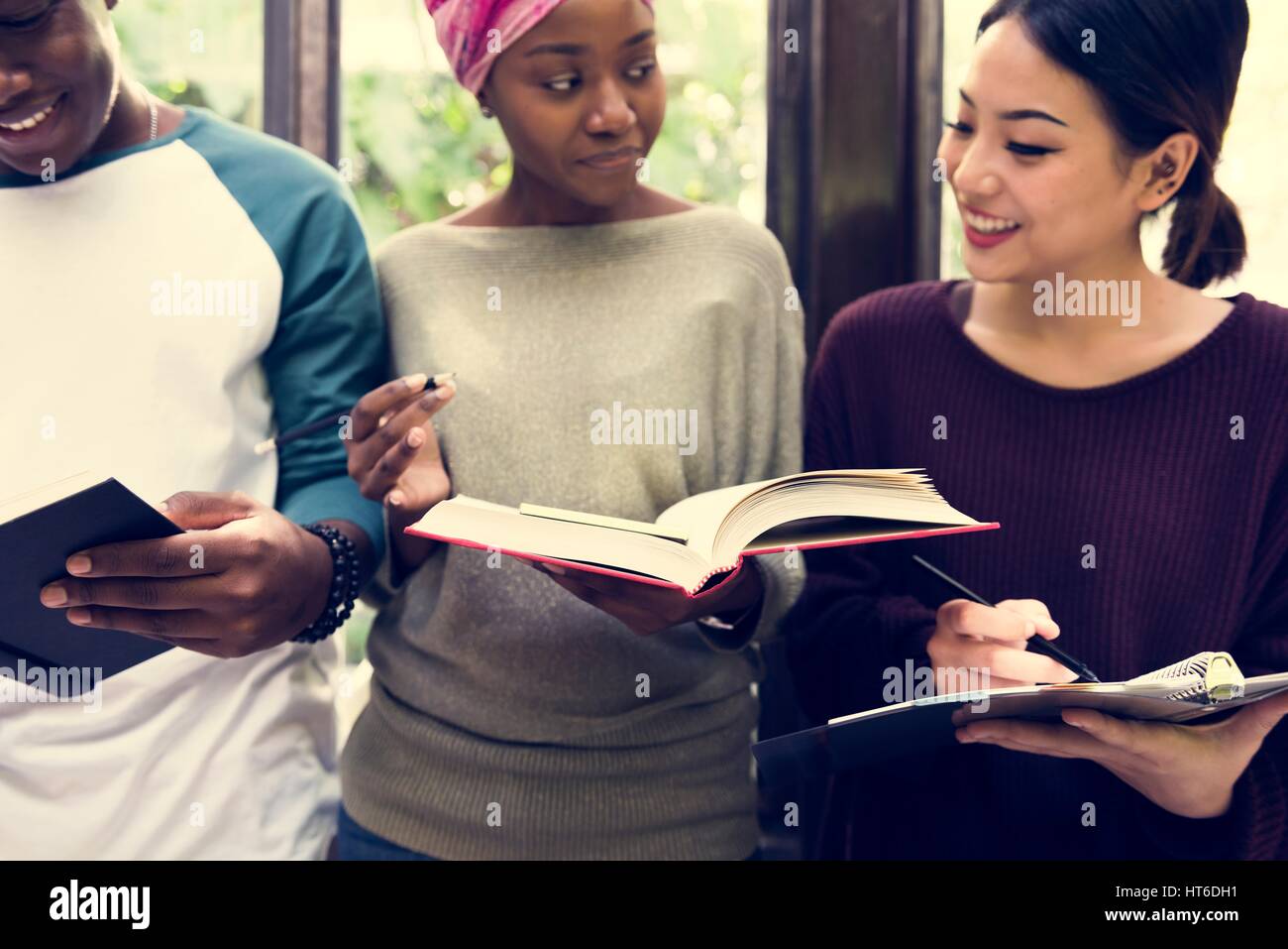 Friends People Group Teamwork Diversity Stock Photo - Alamy