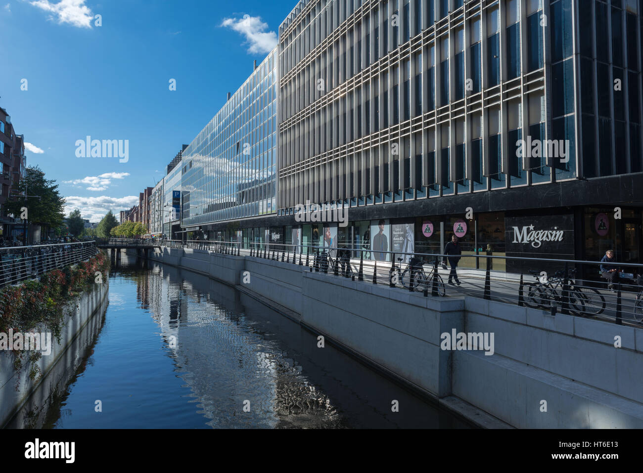 Magasin shopping venter, Aarhus, European Cultural City in 2017, Northern Jutland, Denmark Stock Photo