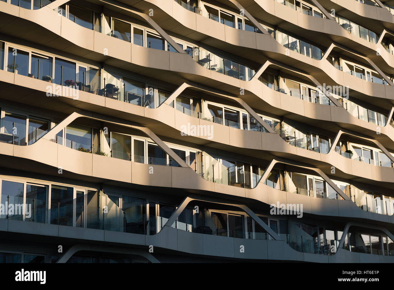 Aarhus Oe, Aaarhus East, an new city quarter at the habor front, Aarhus ...