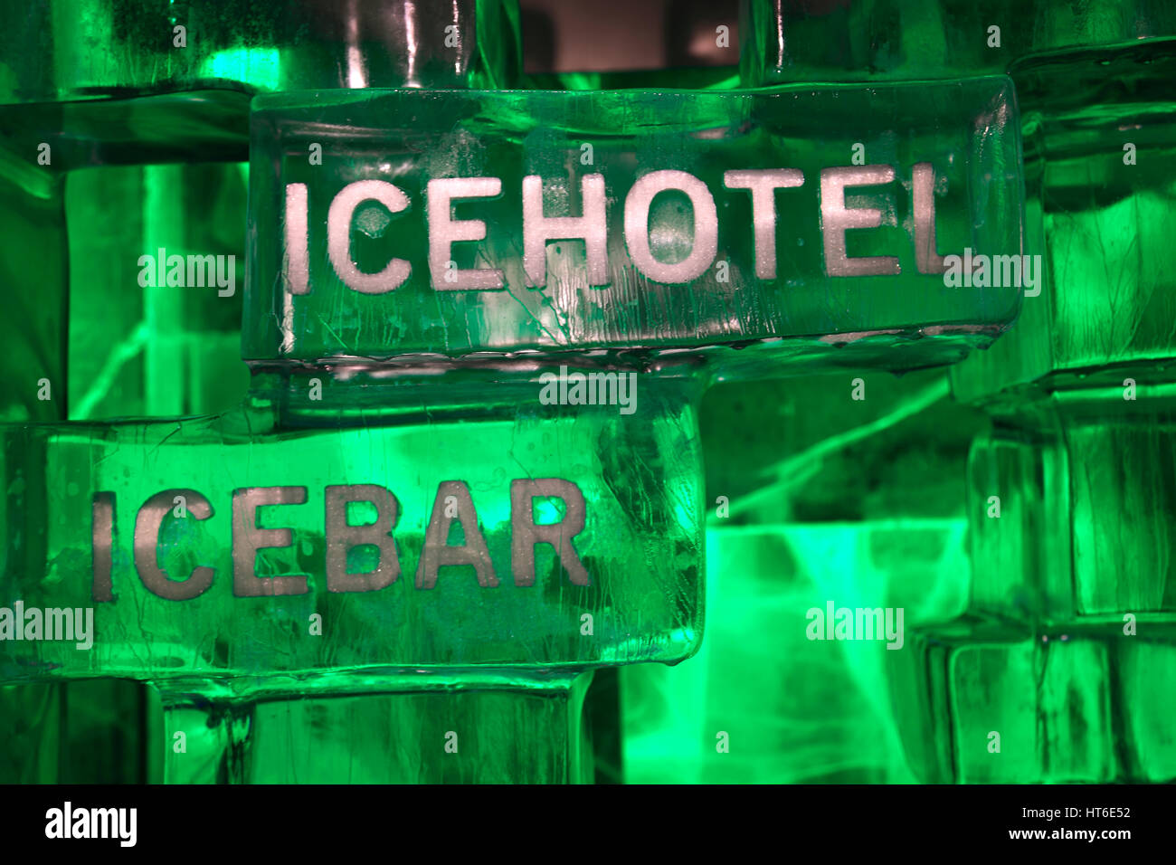 Customers in the ICE BAR LONDON, Heddon St, Mayfair, London City