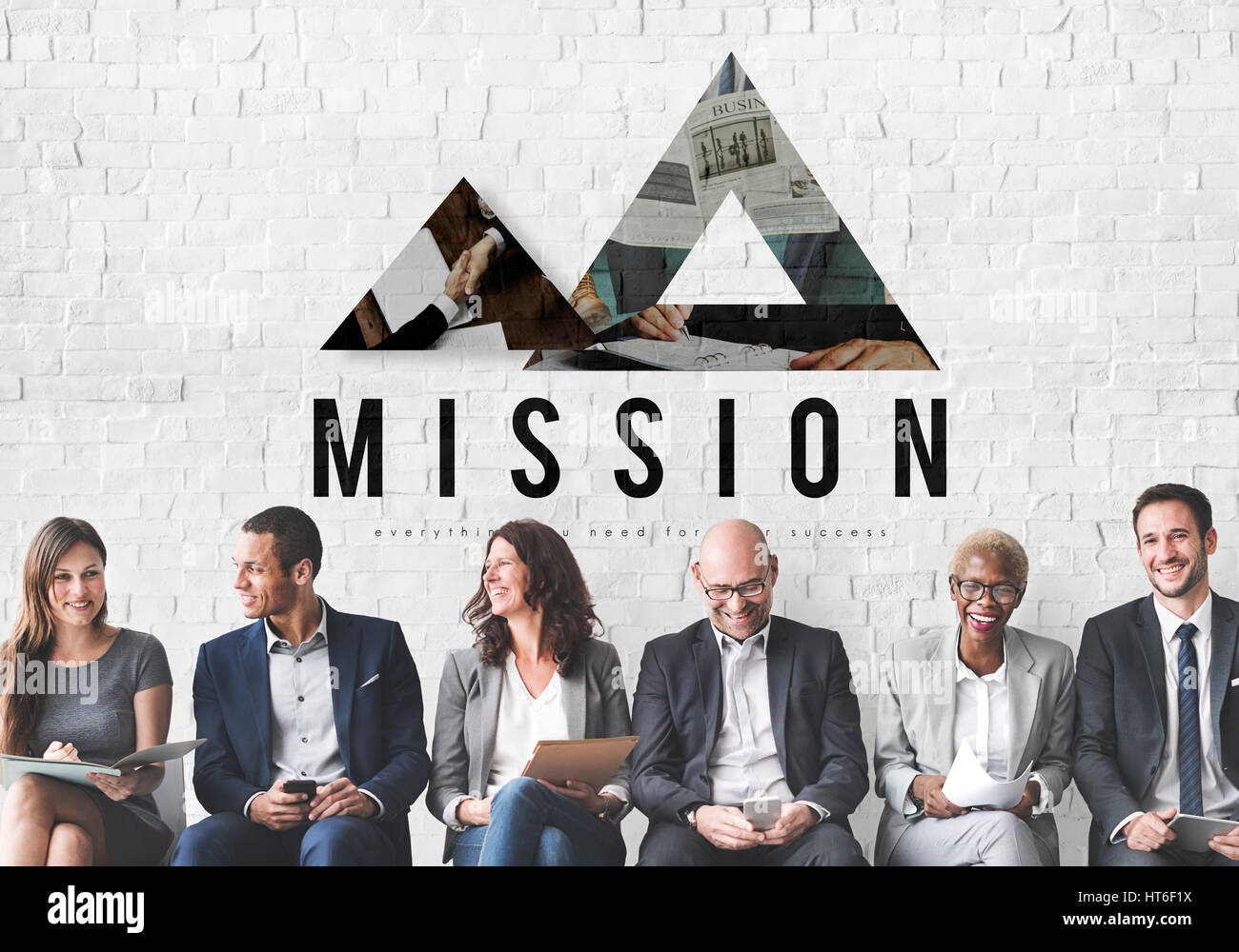 Mission Vision Innovation Leader Aim Stock Photo - Alamy