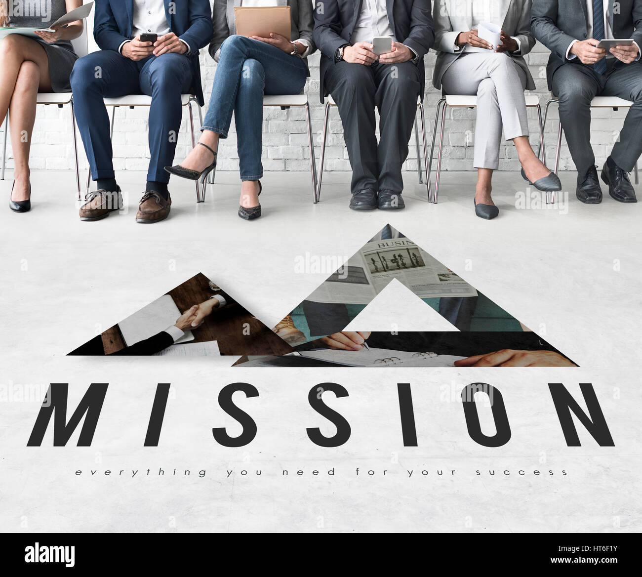 Mission Vision Innovation Leader Aim Stock Photo - Alamy