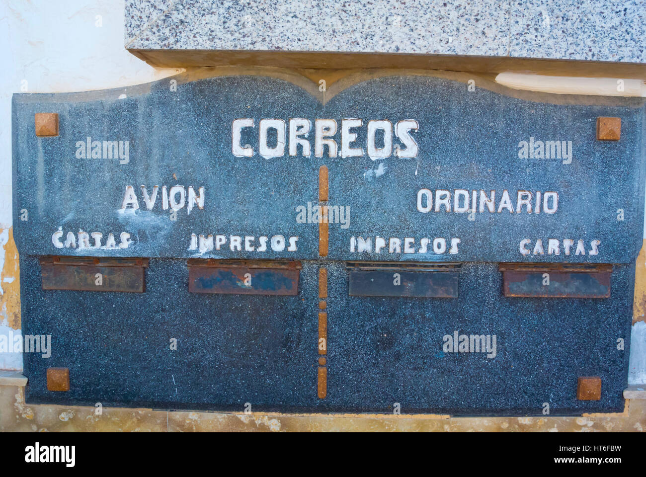 Airmail post box hires stock photography and images Alamy