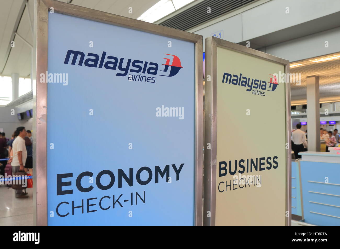 Malaysia Airlines Check In Counter At Ho Chi Minh City International