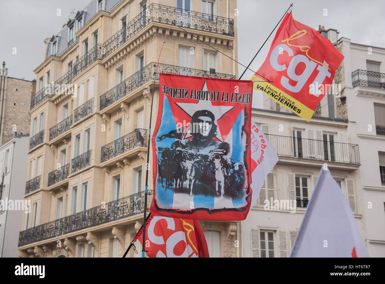 National event in Paris: Health, social and public services Stock Photo