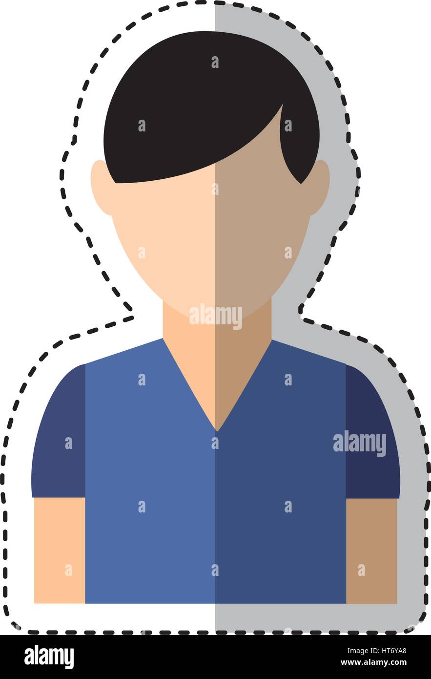 young man avatar character Stock Vector Image & Art - Alamy