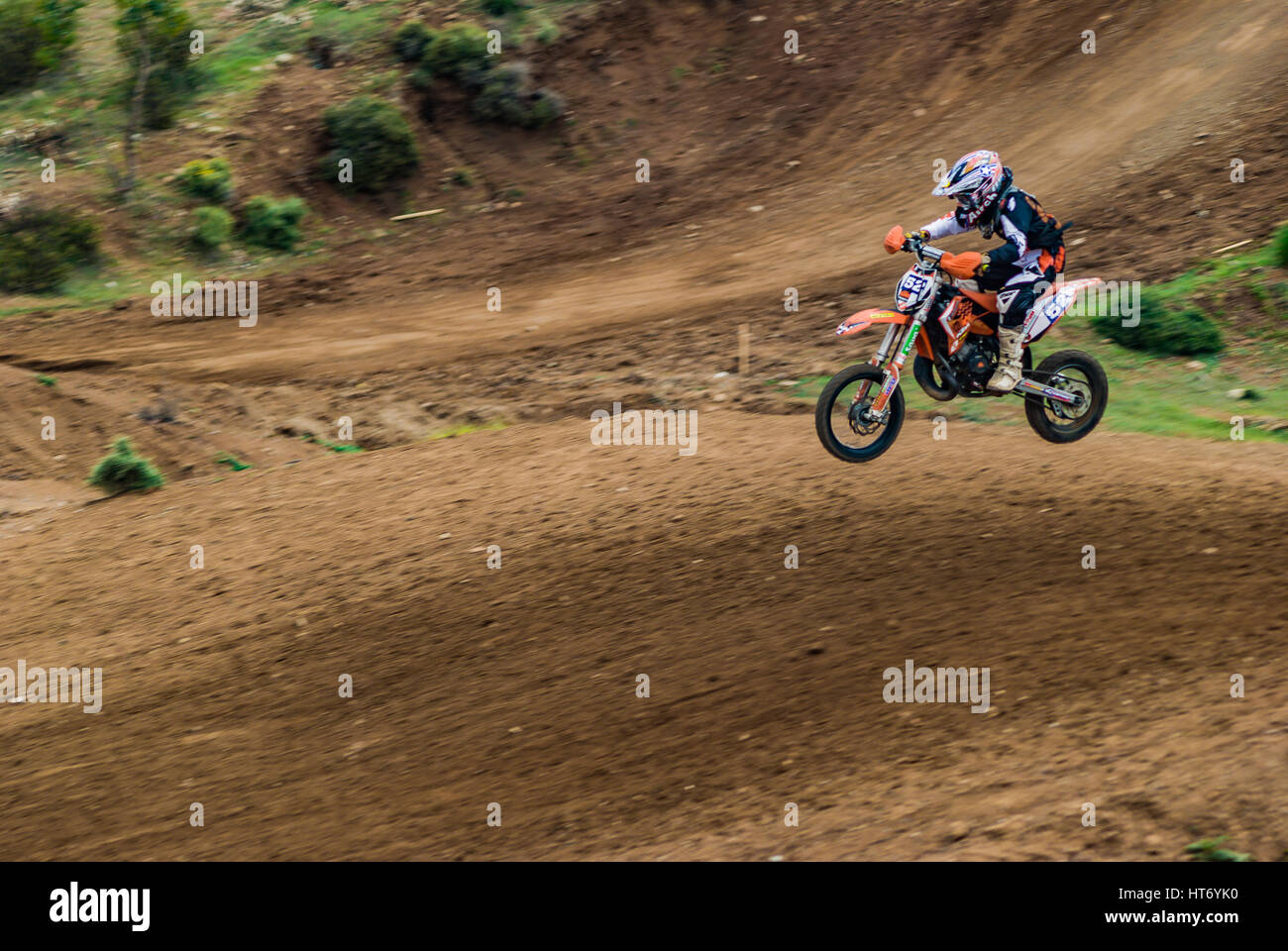 Dirt motorbike hi-res stock photography and images - Alamy
