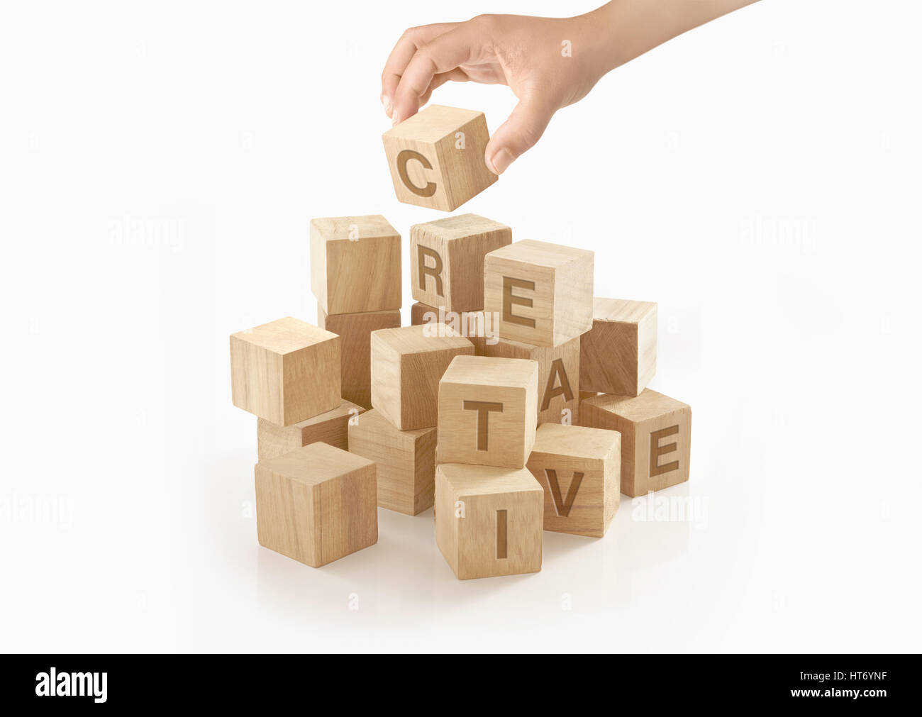 Creativity & inspiration concept on isolated background Stock Photo - Alamy