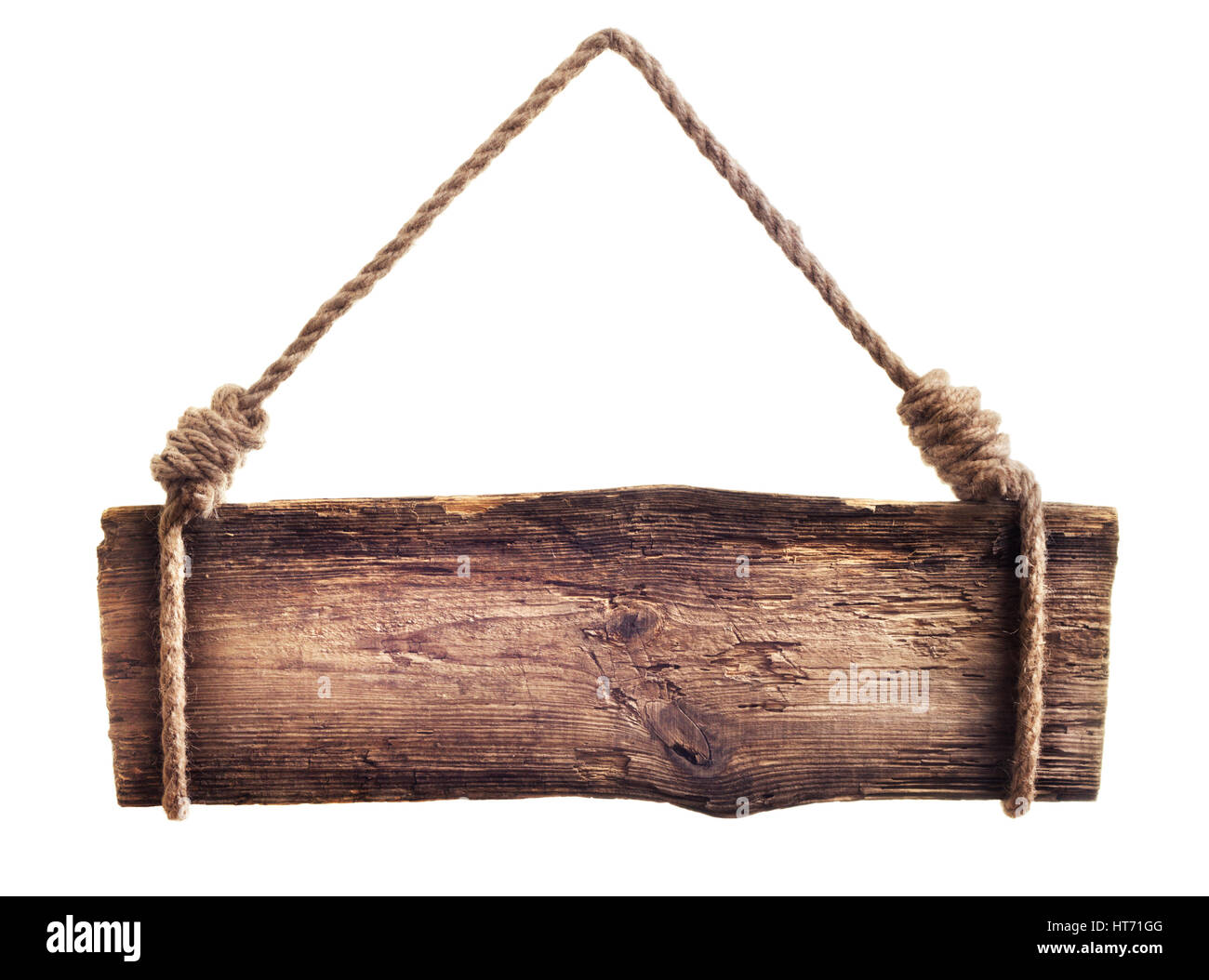 Sign hanging on a rope hires stock photography and images Alamy