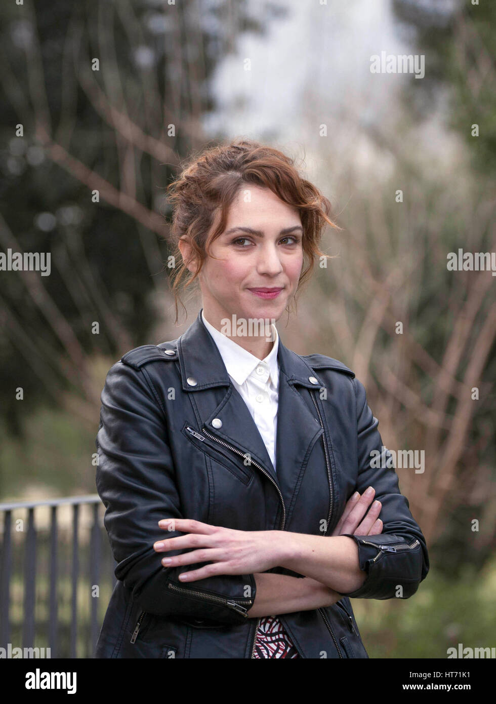 The actress Isabella Ragonese during the photocall of movie ' Il padre d'Italia ', Rome, Italy, Feb 28, 2017    Credit © Raffaella Midiri/Sintesi/Alam Stock Photo