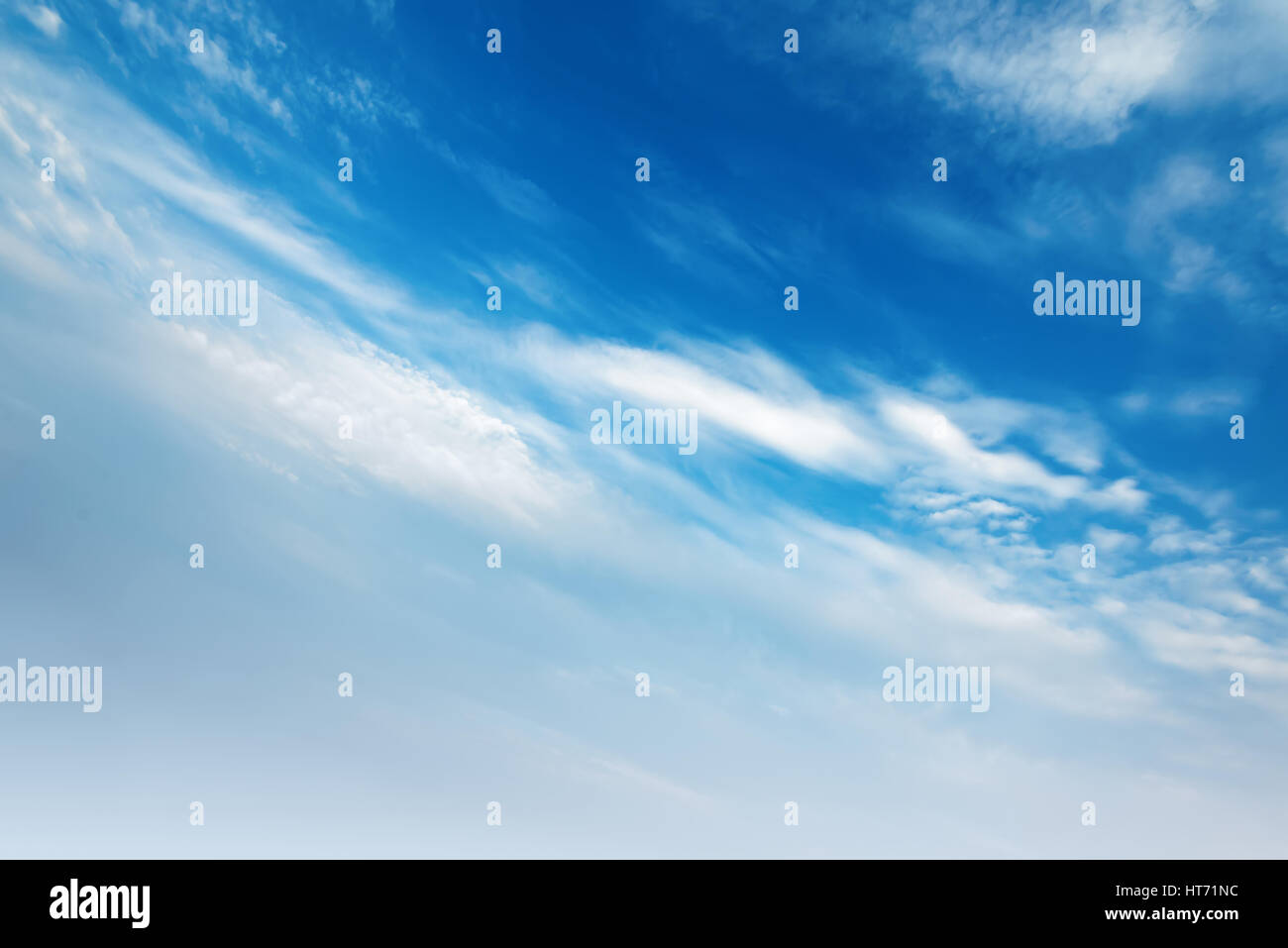 blue sky background with white clouds Stock Photo - Alamy