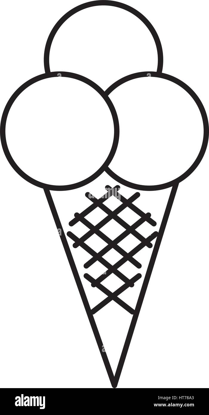 ice cream isolated icon Stock Vector Image & Art - Alamy