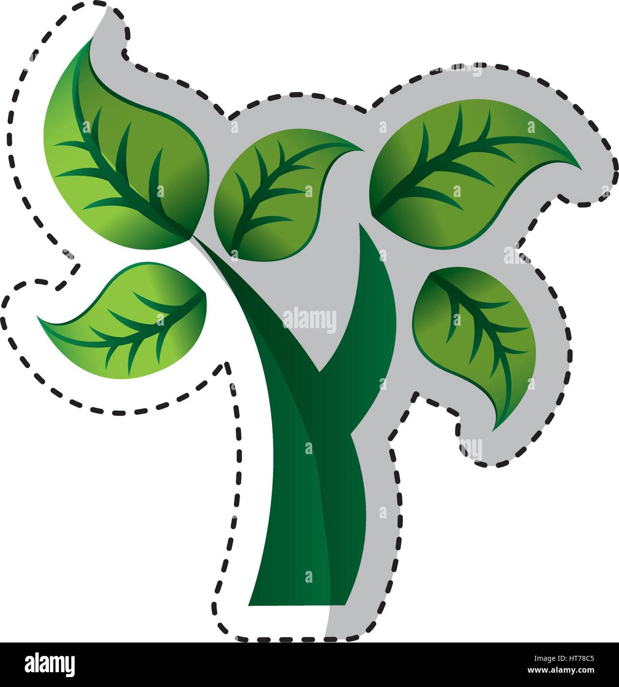 tree plant ecology symbol Stock Vector Image & Art - Alamy