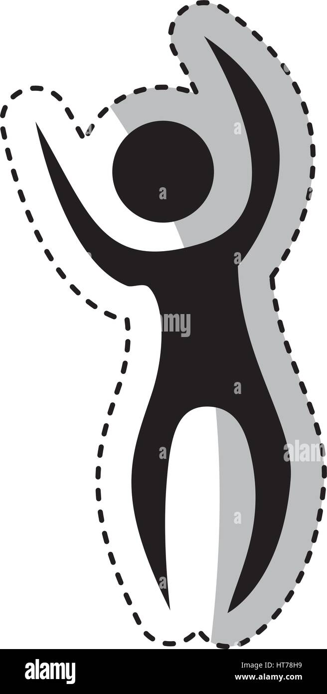 human figure silhouette icon Stock Vector Image & Art - Alamy