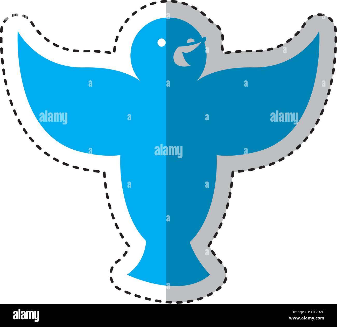 cute bird isolated icon Stock Vector Image & Art - Alamy