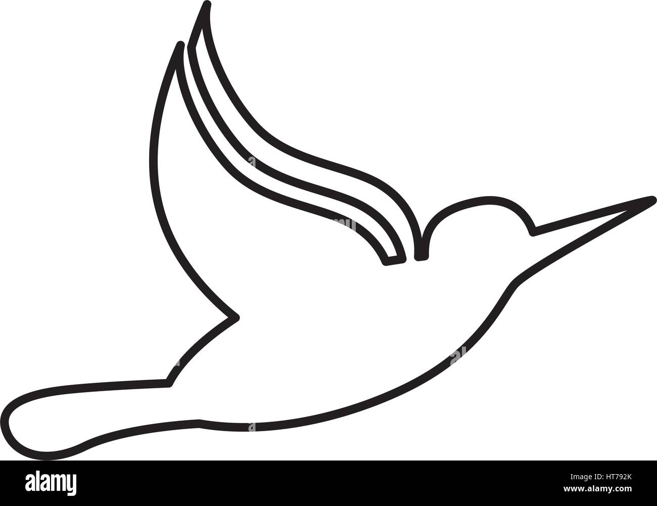 cute bird isolated icon Stock Vector Image & Art - Alamy