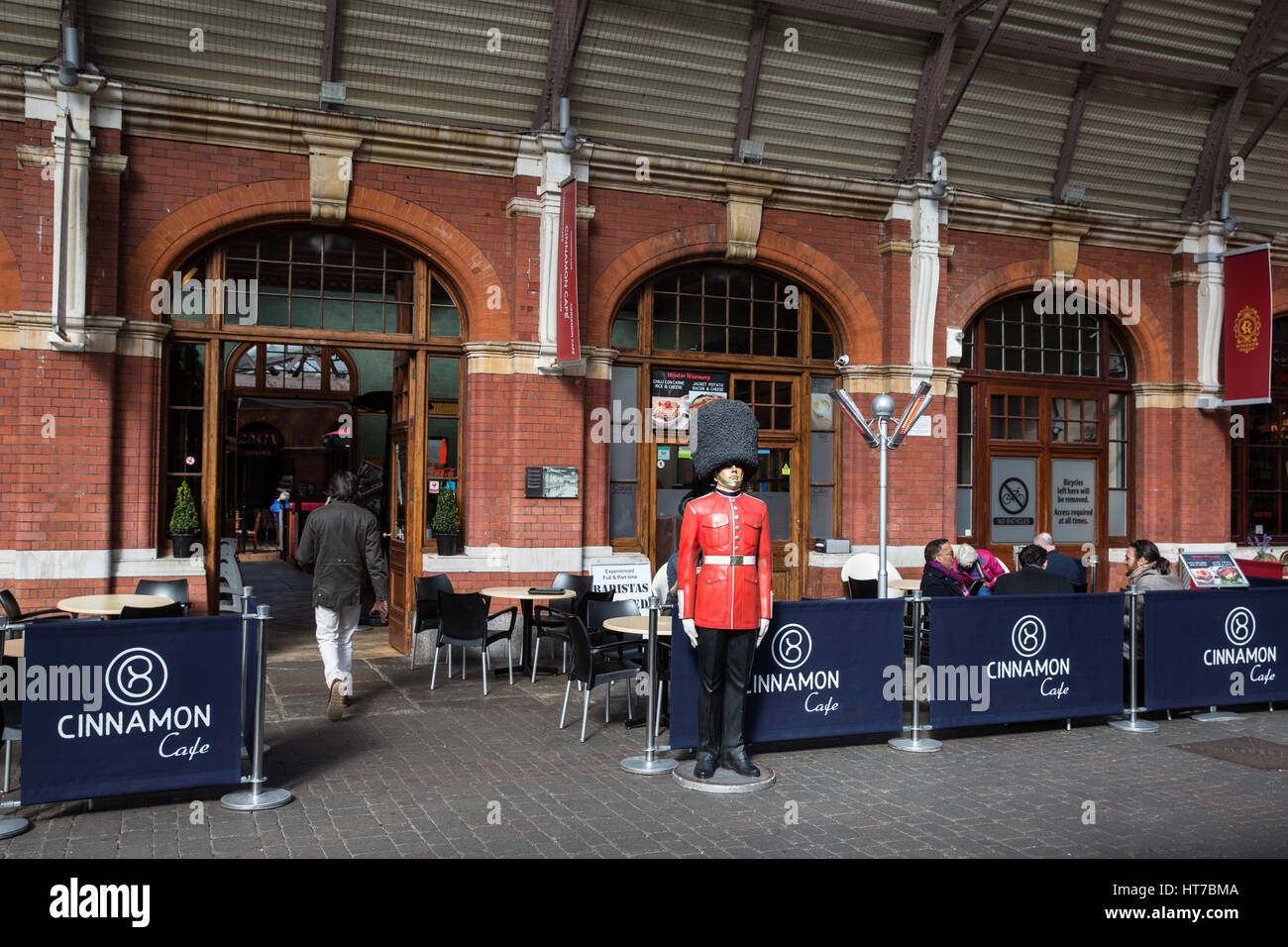Windsor, UK. 6th March, 2017. The Cinnamon Cafe in Windsor Royal