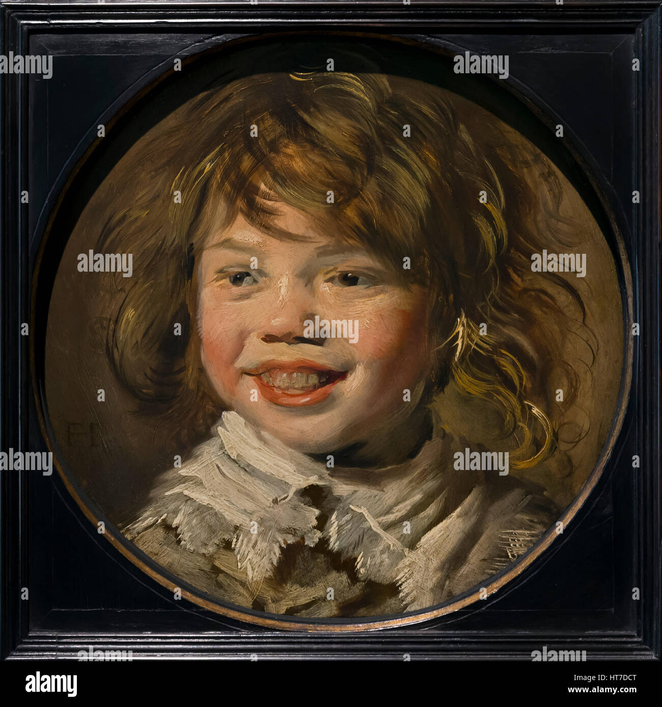 Laughing Boy, by Frans Hals, circa 1625, Royal Art Gallery, Mauritshuis Museum, The Hague, Netherlands, Europe Stock Photo