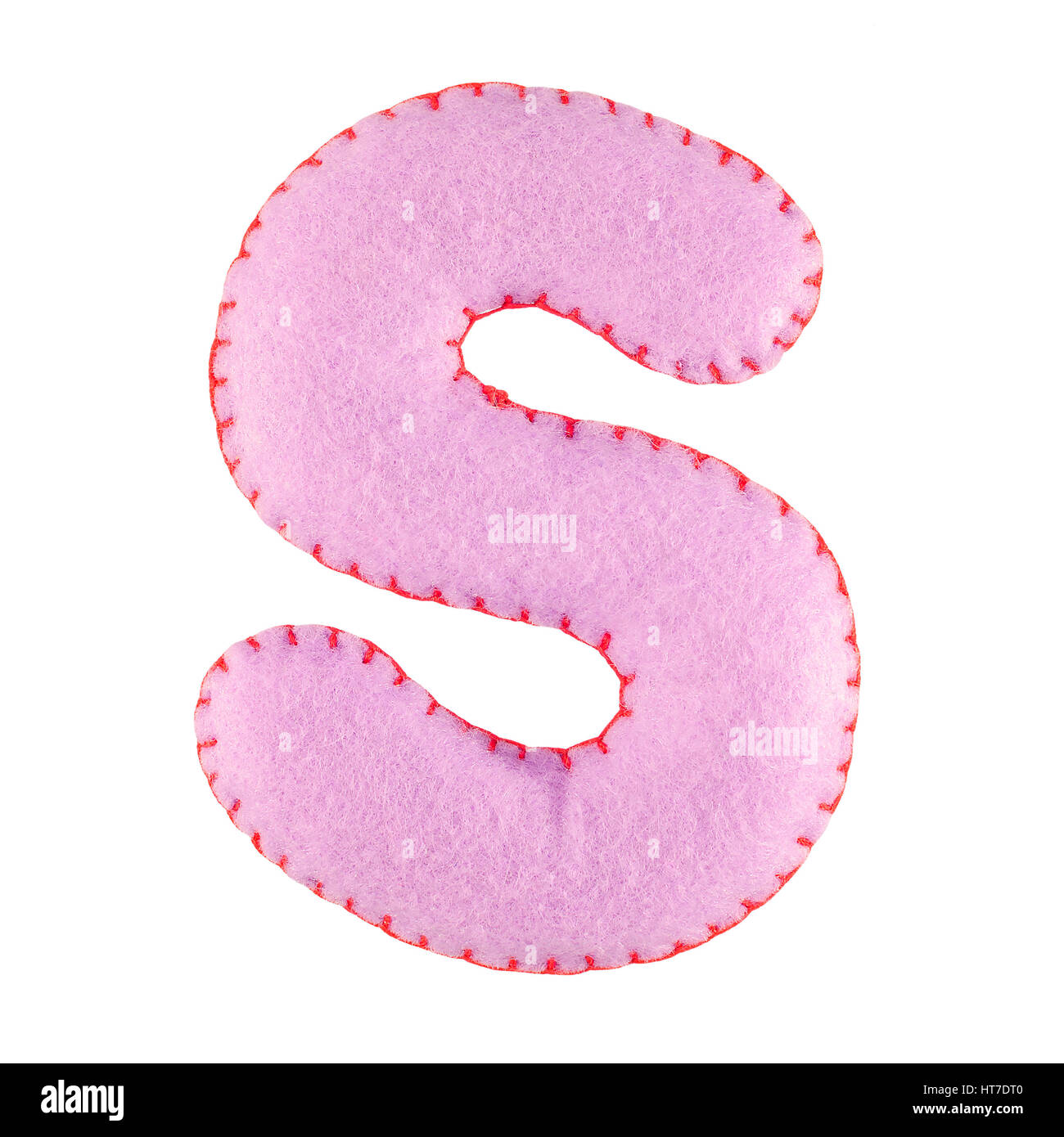 Letter from felt collection colorful hi-res stock photography and images -  Alamy