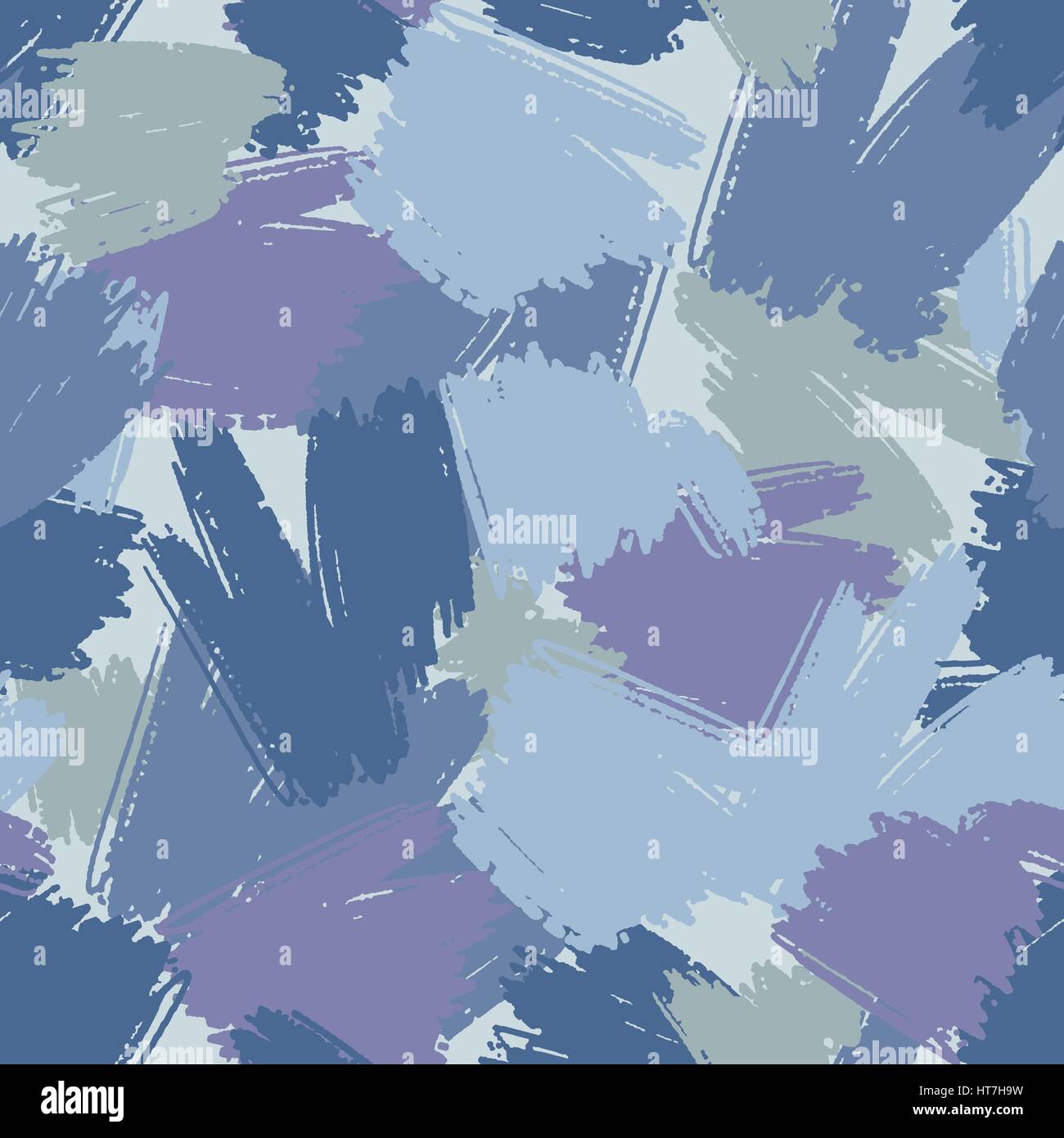 Seamless pattern with realistic paint splashes Stock Vector Image & Art ...