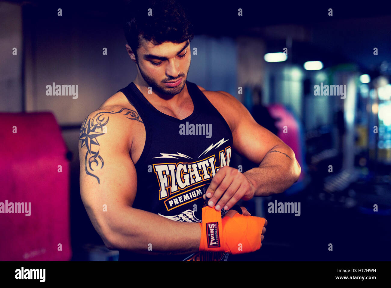 Body builder hires stock photography and images Alamy